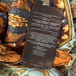 Guess by Marciano  100% Silk Dress S Paisley Drop-Waist Blouson Mini Boho Y2K Photo 8