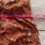 J.Crew Tie-front Jumpsuit in Vintage Vines Rust Floral Photo 13