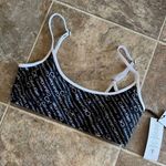 Calvin Klein  Logo Bikini Swim Top Size Small Photo 2
