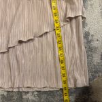 BFA Classic Cream/Light Pink Asymmetrical Dress Size 14P Photo 5