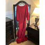 NEW Maternity Dress Maxi Red Photo Shoot L Size undefined Photo 1