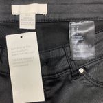 H&M Black Shiny Super Stretch Skinny Pants Jeggings Leggings Size 8 Photo 10