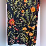 Urban Outfitters Ella Black Floral Ruffle Sleeve Bodycon Stretch Mini Dress M Photo 5