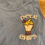Dole Chips Beauty & the Beast Chip Whips Mashup Disney Tank Top S Blue Photo 4