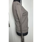 Tahari  Womens Sweater‎ V Neck Long Sleeve Brown XS Photo 6