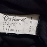 Cabernet 36 Full Black Lace Trimmed Slip Size M Photo 8