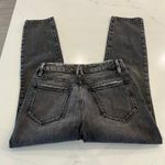 Good American Good Classic Low Waist Fray Jeans in Black175 Size 2 /26 Photo 5