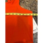 Athleta XL NEW Transcend Support Top Tank Orangish Red Open Strappy Back Photo 7