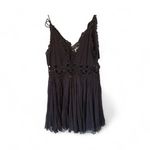 Free People  black Lace Slip Dress Adorable Photo 2