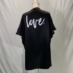 Victoria's Secret Victoria’s Secret Kimono LOVE Robe Black One Size Photo 8