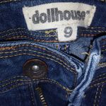 Dollhouse  9 30x27 Destroyed Distressed  Dark Wash Jeans Photo 4