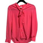 Macy's Court & Rowe Bright Pink Blouse Photo 0