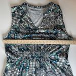 Coldwater Creek  Womens Floral Midi Dress Medium‎ Sleeveless Casual Comfort Boho Photo 11