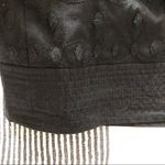 Juicy Couture Vintage Y2K  Black Embroidered Cotton Ruffle Shift Dress Photo 10