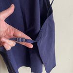 Maeve Anthropologie  High Neck Halter Top Navy Photo 10