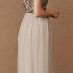 BHLDN Anthropologie Vilette Embellished Maxi Dress Women Size 0 Formal Prom Boho Photo 1