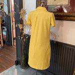 William Murray Martinis & Mowers Yellow Stretch Classic Polo Dress Sz M 💚🎀 Size M Photo 7