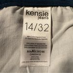 Kensie Jeans Pants Sz 14/32 The Savannah High Rise Flare Velvet Smart Casual Photo 7