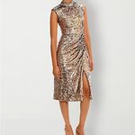 NWT Clover & Sloane Women’s Sleeveless Sequin Midi Sheath Dress Photo 2