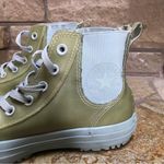 Converse All Star High Tops Rubber Waterproof Shoes sneakers 8 Blue Green Photo 3