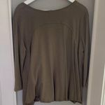 Free People  Bonsai Tulip Hem  3/4 Tee Photo 3