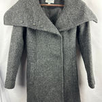 Cole Haan Women’s  Signature Herringbone Wool Blend Pea Coat Size 6 Photo 0