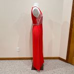 THML  Tangerine Embroidered Cut Out Dress Size Small Photo 2