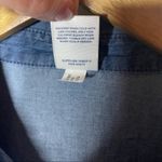 Arizona Jeans Arizona Jean Company Chambray Button Down Dress Medium Wash 100% Cotton XL 16 JR Photo 6