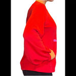 Minnie Mouse Walt Disney World Preppy Lounge Active Red Sweatshirt Top Small Photo 5