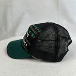 Single and‎ Ready to Jingle Christmas Hat Holiday Trucker Cap Adjustable Green Black Photo 5