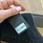 Forever 21 NWT Studded Ankle Boots Booties Black Faux Suede Sz 9 Photo 5