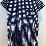 Gap  Navy‎ and White Checkered Mini Dress Photo 0