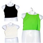 PINK - Victoria's Secret PINK‎ Victoria’s Secret Cropped Ribbed Tank Lot size XXL Photo 10