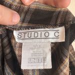 Studio C Vintage Plaid Pencil Skirt Photo 4