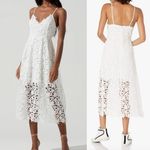 ASTR  White Lace MIDI Dress Size Medium Photo 1