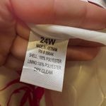 NWT John Meyer White/Pink Print Coat Jacket size 24W Photo 7