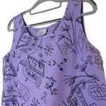 Two Star Dog Womens Purple Patchwork Fair Trade Tunic Tank Top Shirt Size XS Photo 2