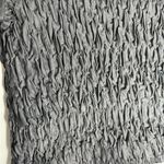 COS  Gathered Texture Crinkle Top Long Sleeve Black Size 12 Holiday Avant Garde Photo 11