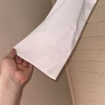 BCBGMAXAZRIA White romper  NEW off the shoulder flare arm peplum tiered detail Photo 5