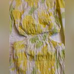 Sabo Skirt Banks Shirred Puff Sleeve Floral Dress - Solstice Floral NWT Photo 9