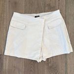 EXPRESS Women’s beige tan  Linen Skort skirt size 6 Photo 0