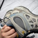 Hi-Tec  Alchemy Lite Mid Waterproof Gray Blue Yellow Outdoor Hiking Boots  US 7.5 Photo 3