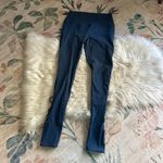 Alo Yoga ALO High Rise Interlace Leggings In Navy Blue Photo 3