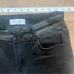 Vervet Flying Monkey High Rise Super Flare Black Womens Jeans Size 29 Raw Hem Festival Photo 4