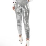 Tipsy Elves  Sequin High Waisted Leggings - Silver - L Photo 1