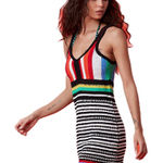 Diane Von Furstenberg DVF Crochet Mini‎ Tank Dress Photo 0