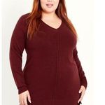 Evans Women's Plus Size V Neck Relaxed Fit Ultra Soft V Photo 0