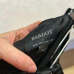 Bardot Alisa Black Dress Velvet Velour Sleeveless Halter Midi Bodycon US 8 NWT Photo 3