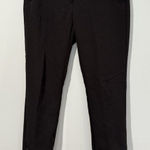 Adrianna Papell  Dress Pants Women 30" Black Straight Pockets Work Quiet Luxury Photo 0