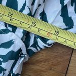 Ba&sh  Vee Wrap-effect Midi Lady Dress Size Small Green White NEW Animal Print Photo 11